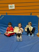 Unsere Jüngsten bei ihren ersten Wettkämpfen